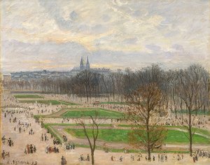 Jardin des Tuileries un après-midi d