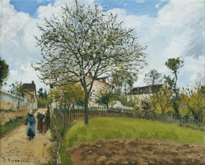 Paysage à Louveciennes, 1870 - Camille Jacob Pissarro