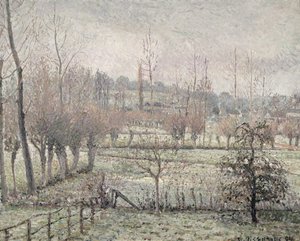 Effet de neige à Éragny, 1894 - Camille Jacob Pissarro