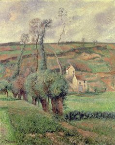 La Côte de Chou à Pontoise, 1882 - Camille Jacob Pissarro