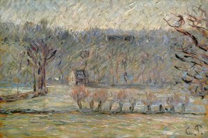 La Colline à Vaches, Bazincourt, c.1890 - Camille Jacob Pissarro