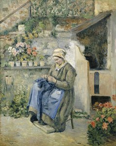 La Mère Jolly, 1874 - Camille Jacob Pissarro