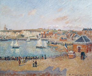 Le Port Extérieur à Dieppe, 1902