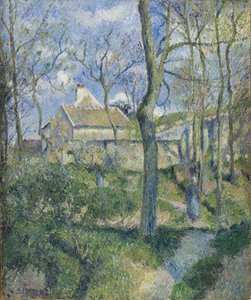 Le Chemin vers Les Pouilleux, Pontoise, 1881 - Camille Jacob Pissarro