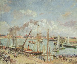 Le Port du Havre, après-midi, soleil, 1903 - Camille Jacob Pissarro