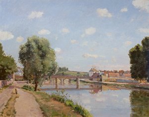 Le Pont Ferroviaire, Pontoise, 1873