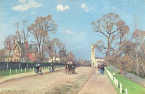 La Route de Sydenham - Camille Jacob Pissarro