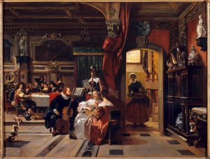 Van Dyck à Londres - Camille Joseph Etienne Roqueplan