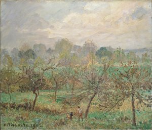 Automne, Brume matinale, Éragny-sur-Epte, 1902 - Camille Pissarro