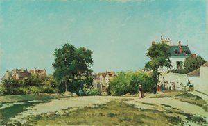 Déblaiement du vieux cimetière à Pontoise - Camille Pissarro
