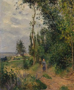 Côte des Grouettes, près de Pontoise, probablement 1878 - Camille Jacob Pissarro