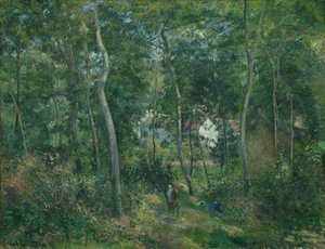 Bord de la forêt près de L