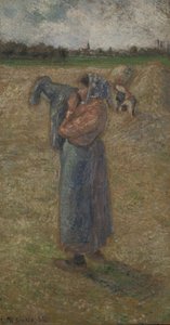 Femme aux champs, 1882 - Camille Pissarro