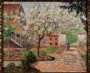 Jardin à Éragny - Camille Jacob Pissarro