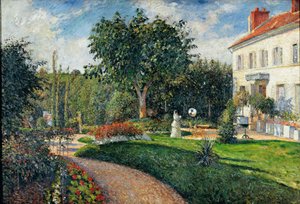 Jardin des Mathurins à Pontoise - Camille Pissarro