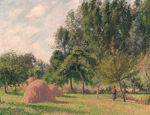Meules de foin, matin, Éragny, 1899