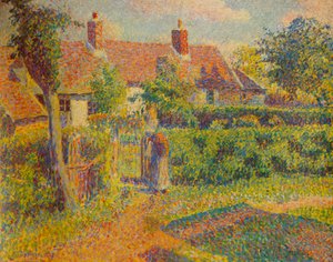 La Chaumière, 1887, 1935 - Camille Jacob Pissarro
