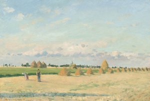 Paysage, Île-de-France, 1873 - Camille Pissarro