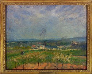 Paysage à Pontoise, Val d