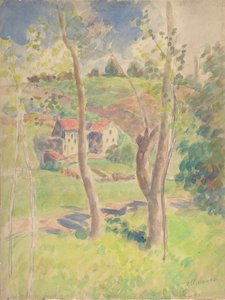 Paysage, seconde moitié du 19e siècle - Camille Pissarro