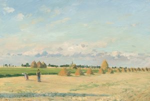 Paysage, Île-de-France - Camille Jacob Pissarro