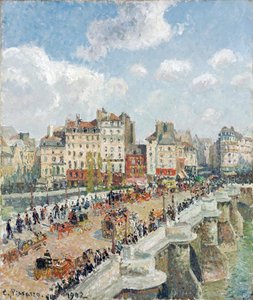 Le Pont Neuf - Camille Pissarro