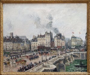 Le Pont Neuf - Camille Pissarro
