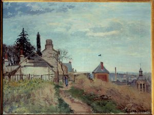 Le palais de justice à Pontoise - Camille Jacob Pissarro