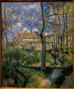 Chemin vers Les Pouilleux, Pontoise. 1881 - Camille Pissarro