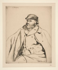 Paul Cézanne (Portrait de Cézanne) - Camille Pissarro
