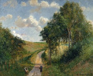 Paysage à Berneval, 1900 - Camille Pissarro