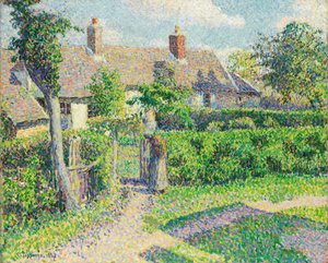 Maisons de paysans, Éragny, 1887