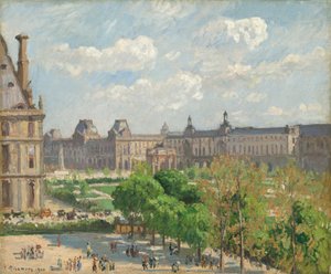 Place du Carrousel, Paris - Camille Pissarro