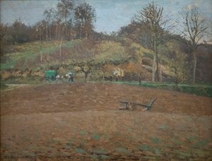 Terre labourée - Camille Pissarro