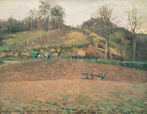 Terre labourée - Camille Jacob Pissarro
