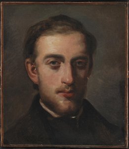 Portrait du peintre Fritz Melbye (1826-69) - Camille Pissarro