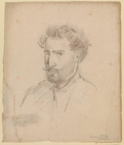 Autoportrait, profil trois-quarts à gauche (Caracas (?) 1853/54)
