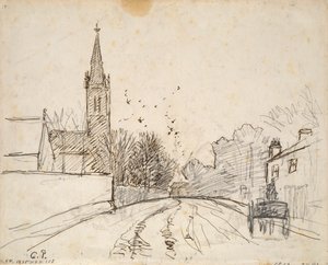 Étude de Upper Norwood, Londres, avec l