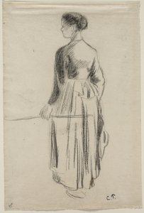 La vachère, Eragny - Camille Pissarro