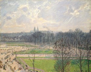 Le Jardin des Tuileries un après-midi d