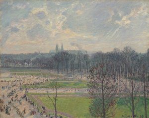 Le Jardin des Tuileries un après-midi d