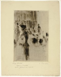 La Bonne faisant des courses - Camille Pissarro