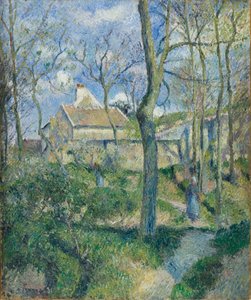 Le chemin vers Les Pouilleux, Pontoise - Camille Jacob Pissarro