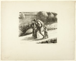 Les Vagabonds - Camille Pissarro