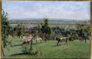 Les pentes du Vésinet - Camille Jacob Pissarro