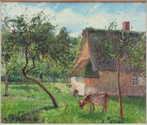 Un clos à Varengeville - Camille Pissarro