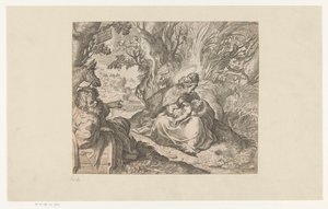 Repos pendant la fuite en Égypte - Camillo Procaccini