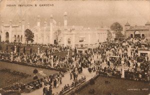Pavillon indien et jardins, vers 1925 - Campbell Gray