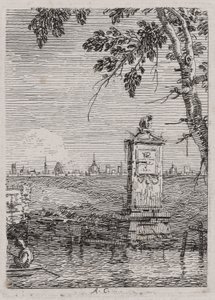 Le Petit Monument, de la série Vedute