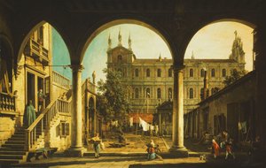 Un caprice de la Scuola di San Marco, Venise, du Palazzo Grifalconi-Loredan
